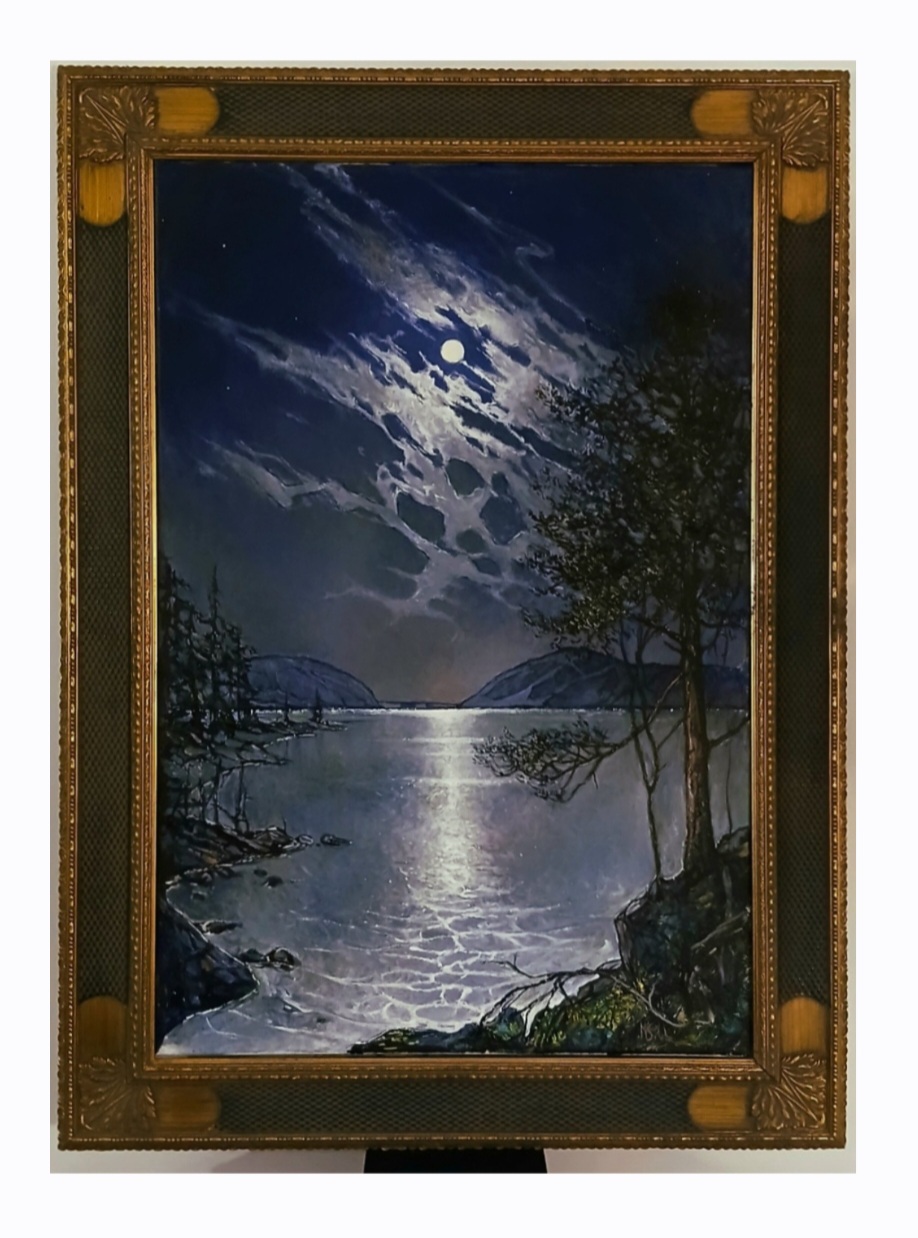 80x110 kehykset mukana Hopeinen Kuu 400