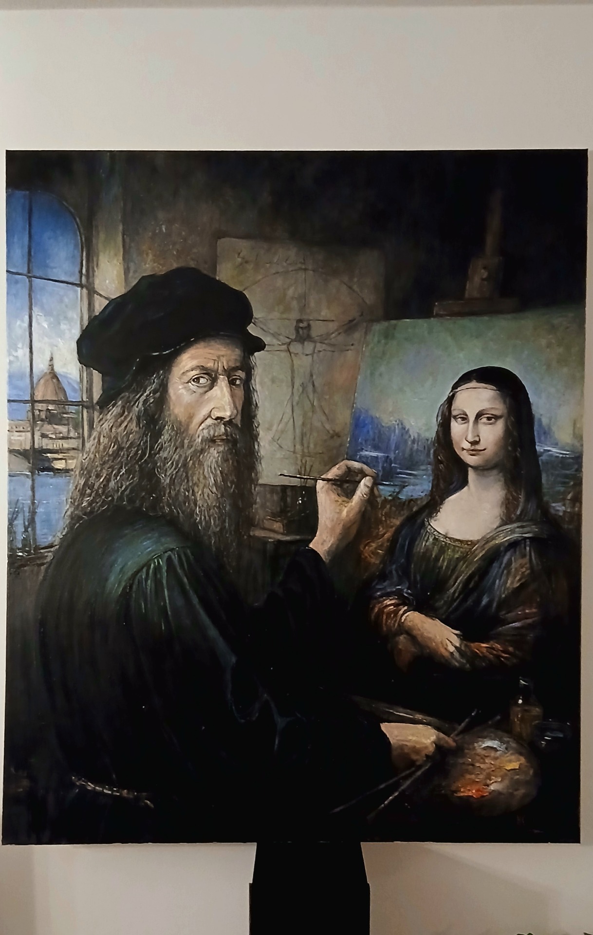 Leonardo 1503. 120x100 Myyty