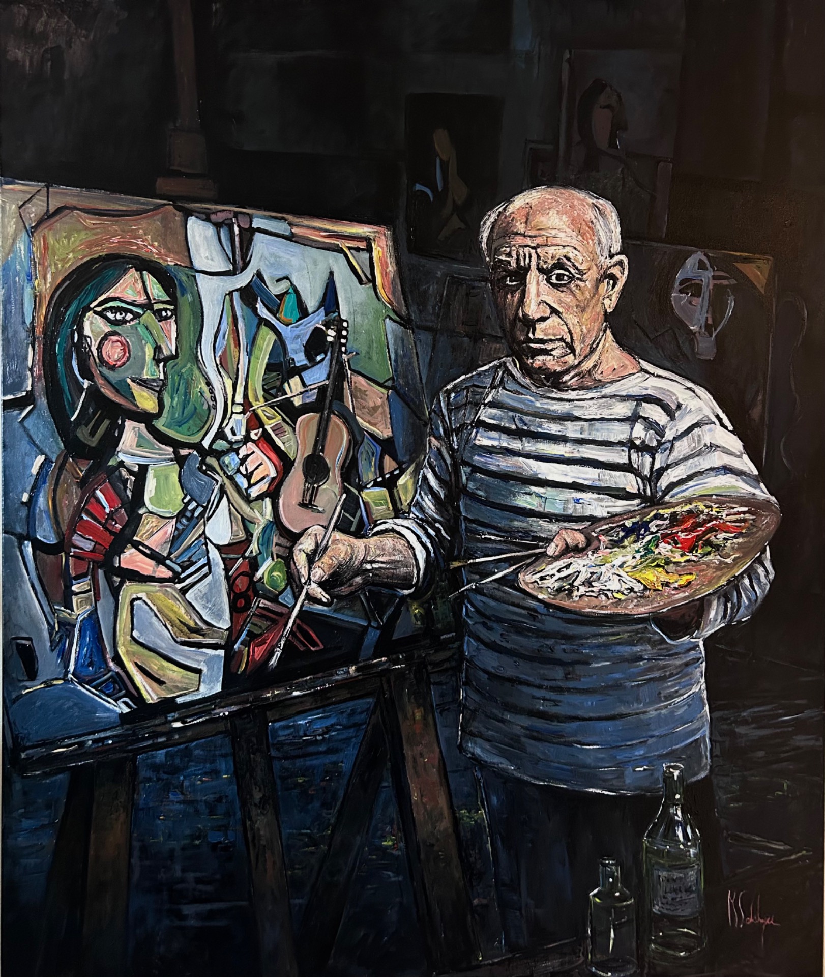 Picasso 120x100. 590